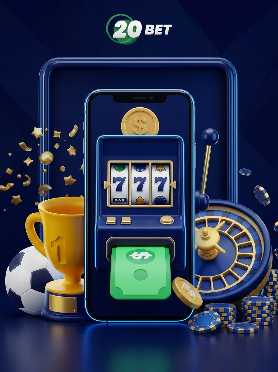 Prévia da página afiliada de 20 bet